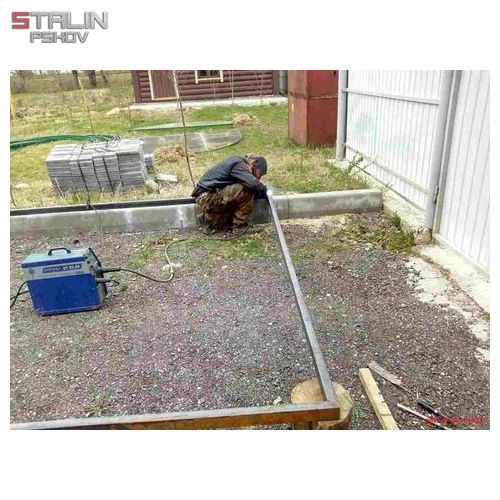 Парник каркас из стали 40х20 6м