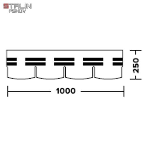 Фасадная плитка ТехноНИКОЛЬ HAUBERK